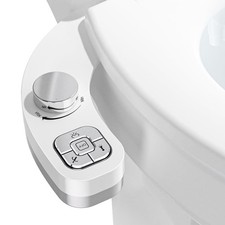 Bidet Attachment for Toilet, Dual Nozzle Frontal and Rear Wash Non-Fresh Wa...