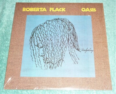 VINYL LP by ROBERTA FLACK ''OASIS'' (1988) FUNK/SOUL, ELECTRONIC- ATLANTIC 81916-1