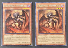 Yugioh TCG - 2x Scarm Malebranche of the Burning - DUEA-EN082 - LP/NM - 1st 2014