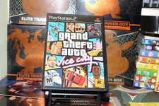 Grand Theft Auto: Vice City Sony PlayStation 2, 2002 CIB w/ Poster