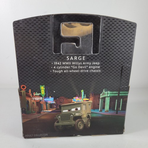 Disney Pixar Cars - Precision Series Sarge Army Jeep - Diecast - Picture 4 of 5