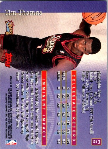 1997-98 Topps Stadium Club Basketball Pick / Choose Your Cards - Picture 15 of 31