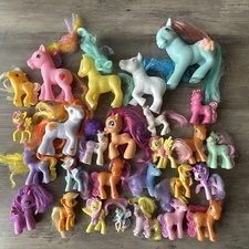 HUGE LOT OF 27 Rare HTF My Little Pony RAINBOW PVC OLD VINTAGE Lil Pocket Pig