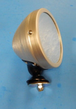 New Raydot Style Race Mirror Mgb Mga Mg Midget Triumph Tr4 Tr6 Satin Finish