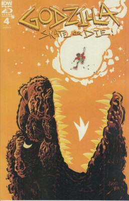 Godzilla Skate or Die Nr 4 Variant Cover B Neuware IDW 2024 new