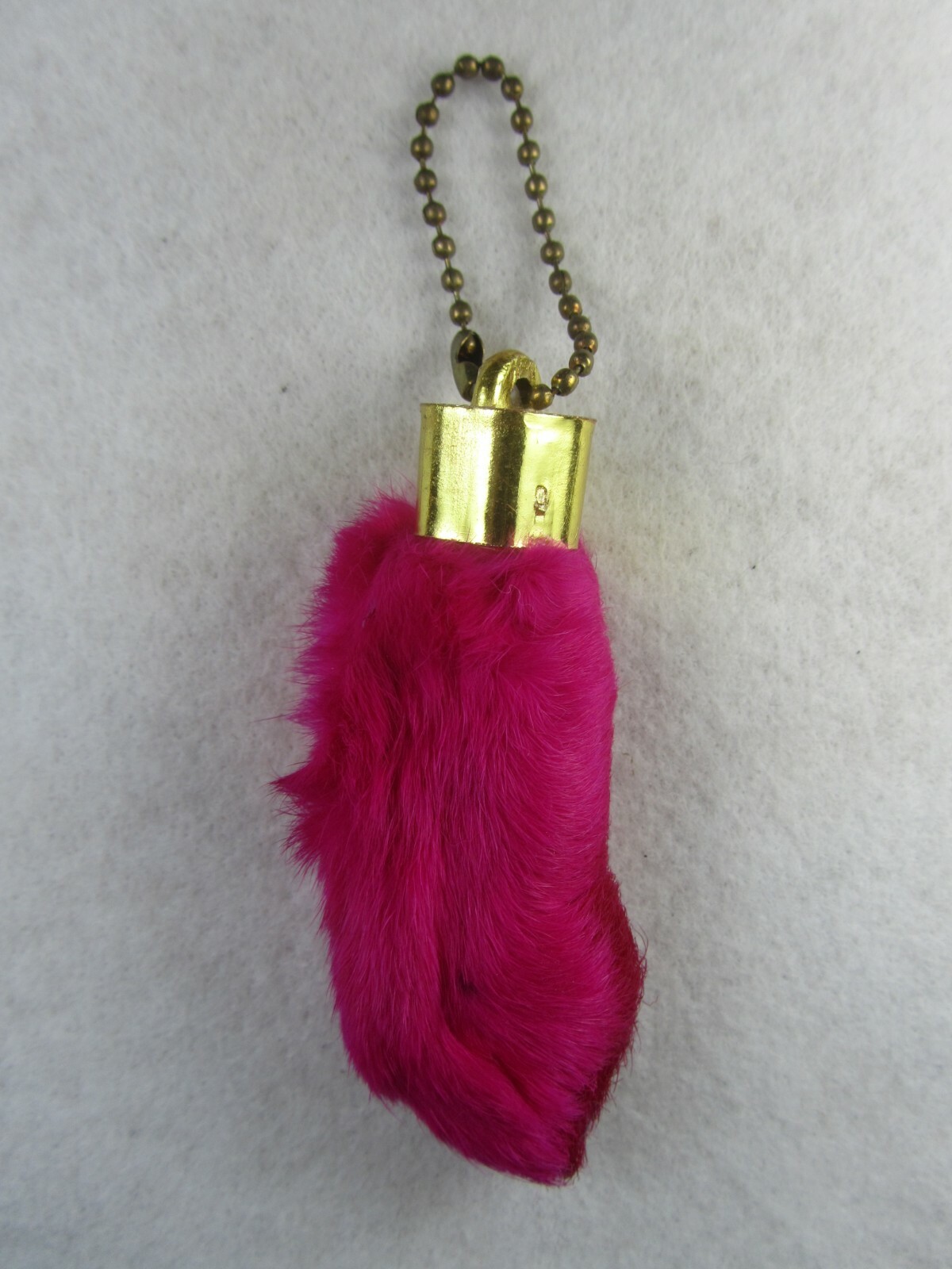 Faux Colored Rabbits Foot Key Chain Good Luck Bunny Feet Jewelry | eBay