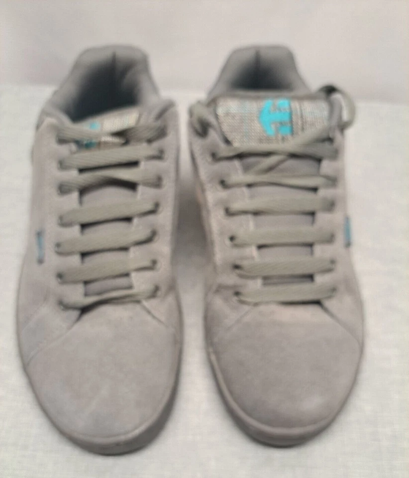 Zapatos de skate Etnies W's Fader SMU para mujer talla 10 gris/turquesa Foto 2 de 4