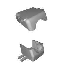 Camera Mount Compatible with DJI F550 & Multirotor CCTV - 20-Degree Tilt