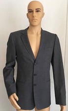 HUGO BOSS MEN THREE BUTTONS BLAZER JACKET SZ EU 50 US 40 R