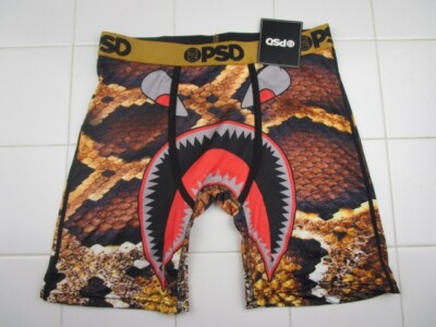 PSD Warface Gold Skin Python Men's Size Small Underwear Boxer Briefs