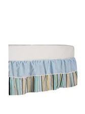 Lolli Living Baby 100 % Baumwolle Krippe Bett Rock Galaxy Streifen/blau Köper