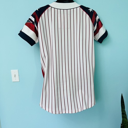 Vintage Denim Distillery Heritage by America Vandals Jersey Shirt Sz M 1776-77 - Picture 6 of 15