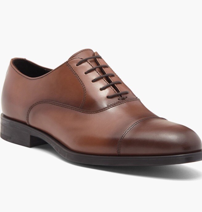 To Boot New York “PIENZA “ Plain Cap Toe Brown Oxford Size  display picture 3
