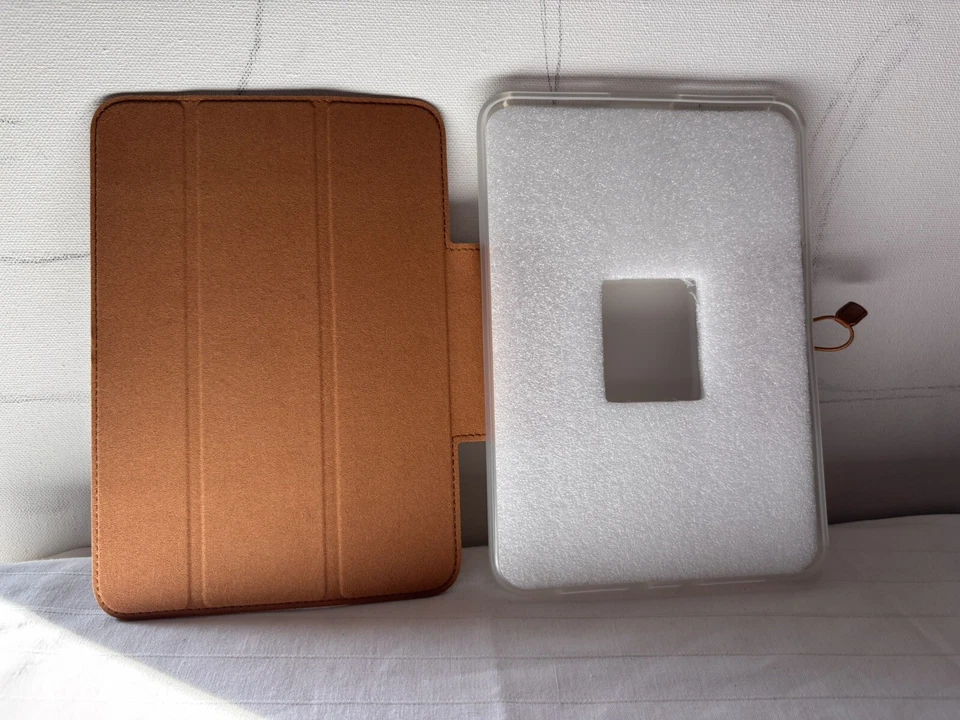 Heyday Apple iPad Mini & Pencil Suede Case Tan Brown - Image 2 of 4