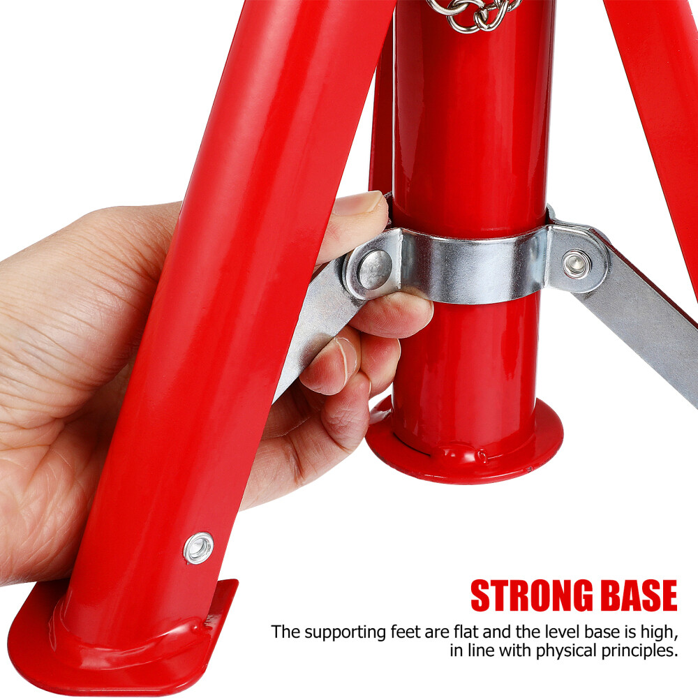 Axle Stands 3 Ton Lifting Capacity Stand Heavy Duty Car Caravan Floor