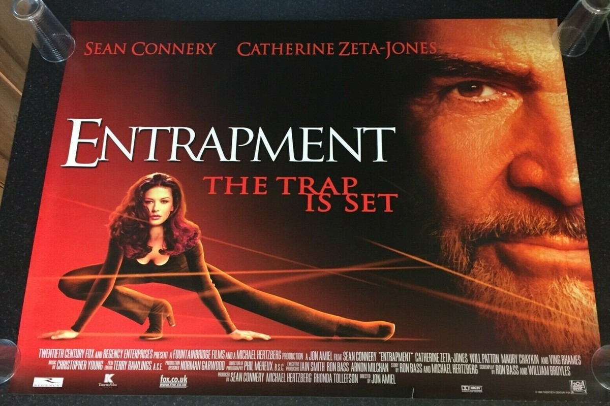 Entrapment Movie Poster Entrapment Archives Original Vintage Movie