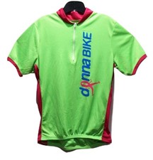 Leslie Jordan Donna Bike Women's Large Short Sleeve Brest Cancer Cycling Jersey