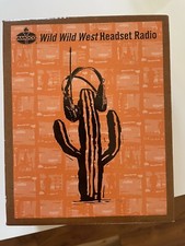 Vintage 1998 Amoco Wild Wild West GPX Radio Headset - Promo AM/FM headset radio