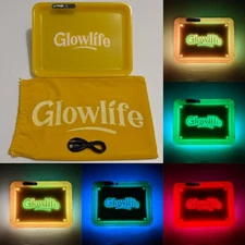 LED Serving Trays for Party Trays for Multi Purpose Use Serving in Night Time