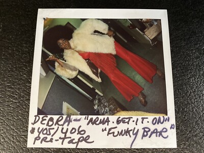 Debra Wilson Funky Bar Disco Afro Polaroid Original Photo Mad Tv Funny  MADtv 90s