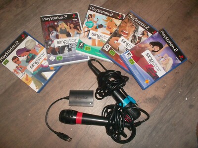 SINGSTAR R&B POP ROCK ETC + 2 MIKROFONE + RECEIVER - WÄHLEN SIE AUS