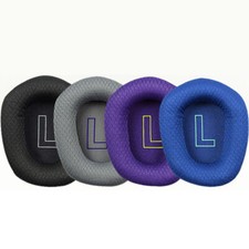Colored Mesh Fabric Ear Pads Foam Cushion for Logitech G733 G335 Gaming Headset