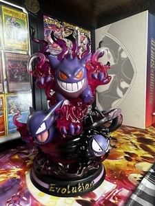 In Stock Gengar 1/1 Life Size Scale 15 Pvc Decoration Statue Collection Model | UK