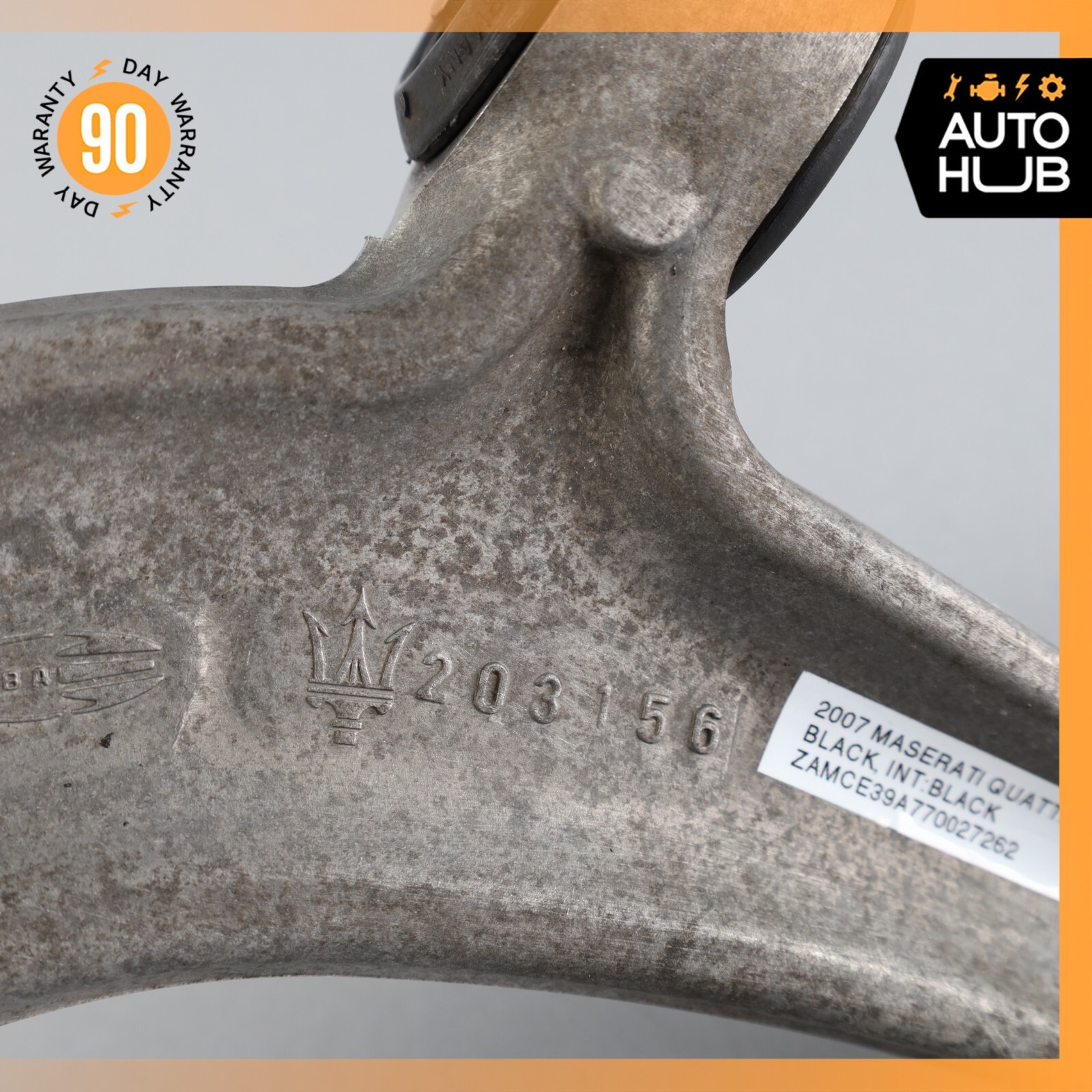 03-10 Maserati Quattroporte M139 Rear Left Side Top Upper Control Arm OEM 51k
