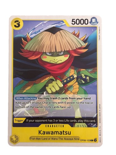 Wadatsumi - OP06-037 - C x1 - NM-Mint - OP-06: Wings of the