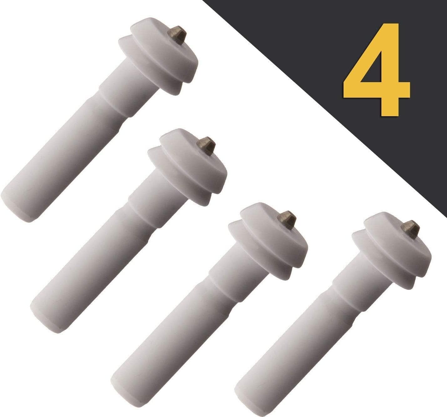 4 Pack Oven Electrode Igniters - GE & Kenmore Compatibility, Metal Alloy Design