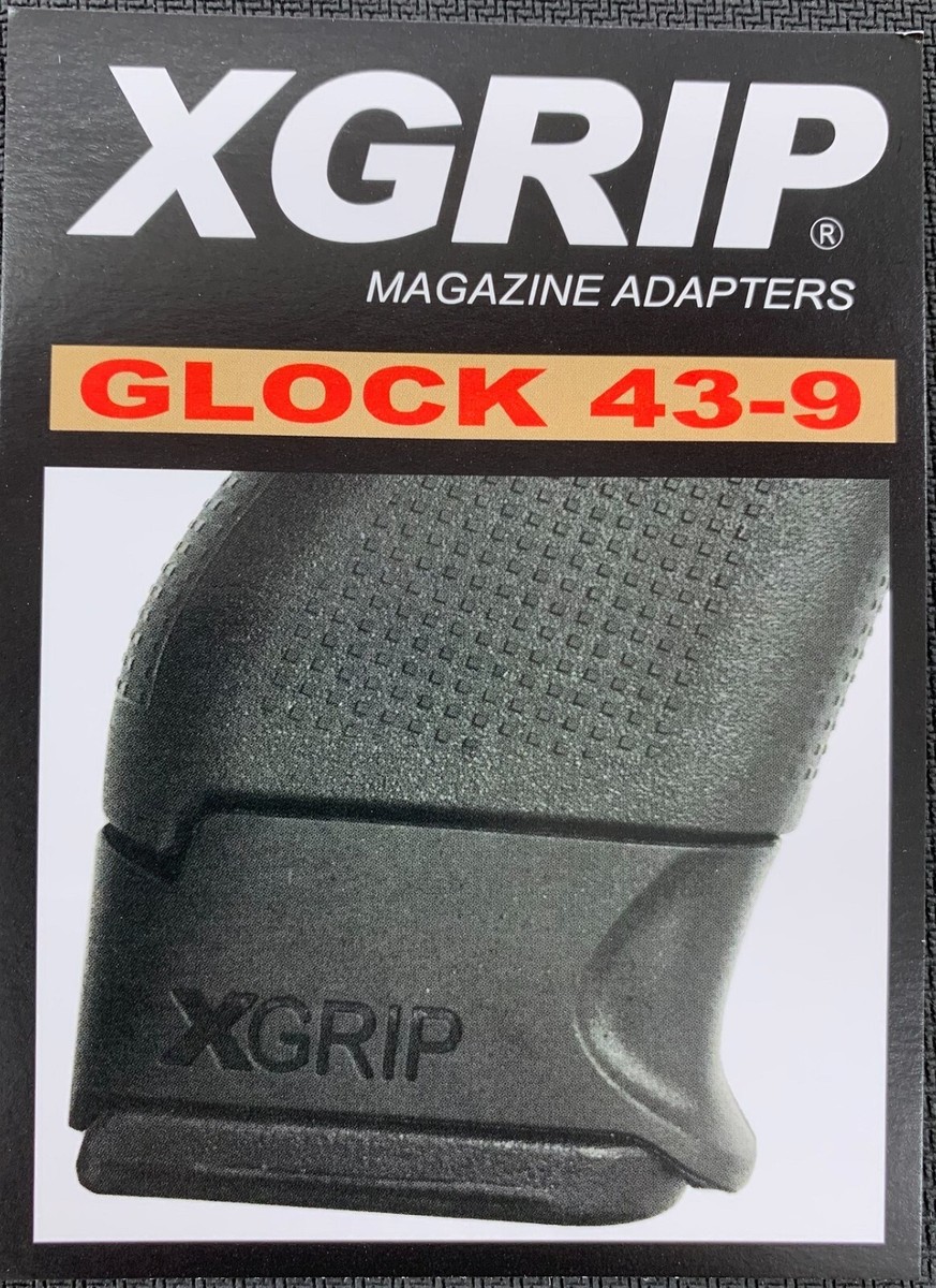 X-Grip Fits GLOCK 43 (ETS 9 RND Mag Only) for use in G43 XGGL43-9