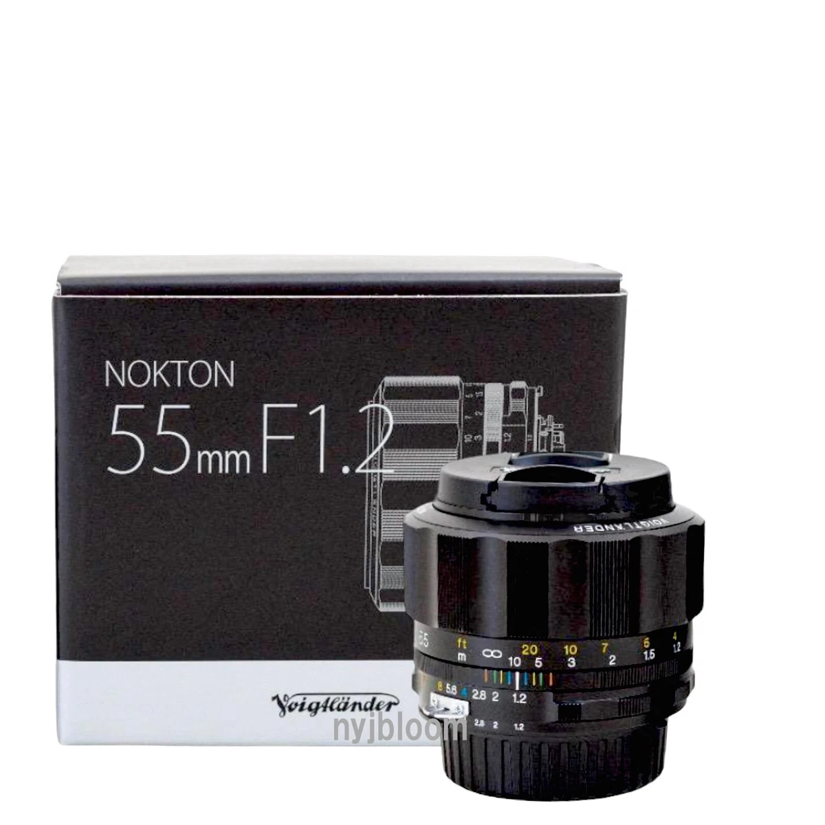 New VOIGTLANDER Nokton 55mm F1.2 SL IIs Nikon F Ai-S Mount Lens Manual Focus