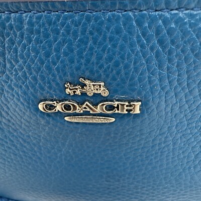 New Coach Women's Shearling Nolita 15 Leather Convertible Wristlet