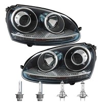 Xenon Scheinwerfer Set FüR VW Golf V 5 Typ 1K Bj. 03-08 D2S+H7 Inkl. Lampen