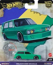 NEW Hot Wheels Car Culture World Tour 4/5 HRV82 VOLKSWAGEN BRASILIA 1:64 Scale
