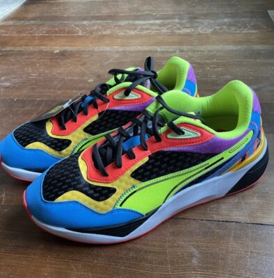 Puma Mens RS Metric Lava Athletic Sneakers Size 10 Glow In The Dark Brand New