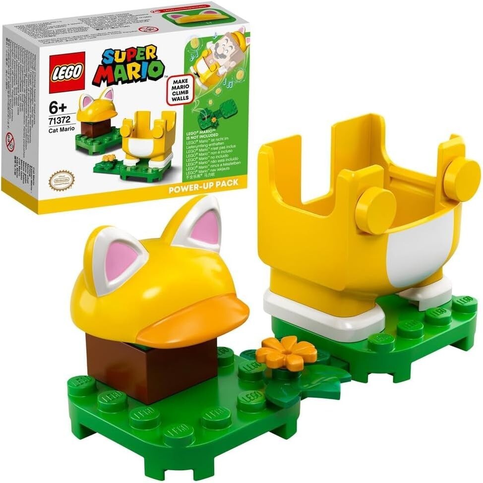 マリオコレクション LEGO Super Mario Cat Mario Power Up Pack 71372 Building Toy Block
