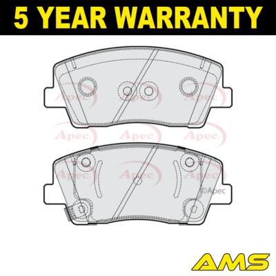 Fits Kia Stinger 2017- 2.2 CRDi Brake Pads Set Front AMS 58101J5A05