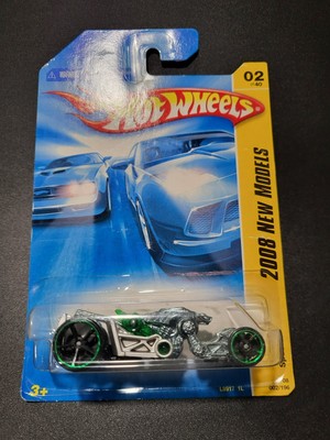 2008 New Models Hot Wheels SPECTOR #002 Grey &amp; Clear Green