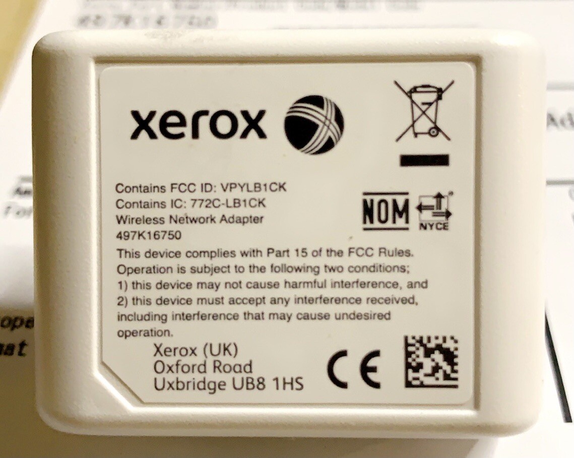 xerox 6515 wifi adapter