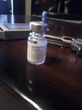 Original Pfizer  COVID-19 Vaccine Vial Rare Pandemic Collectible