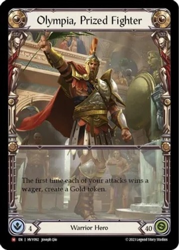 1x Prized Galea - NM - Heavy Hitters - Flesh and Blood Rare | eBay