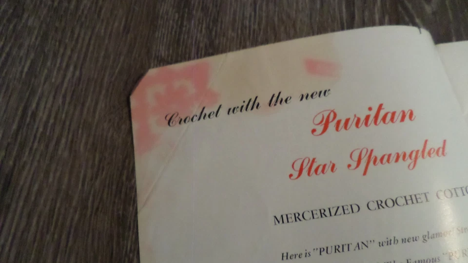 Star Puritan Book #114/Star Treasure Books #76 & 126 - Vtg '50s Crochet Patterns - Image 3 of 4