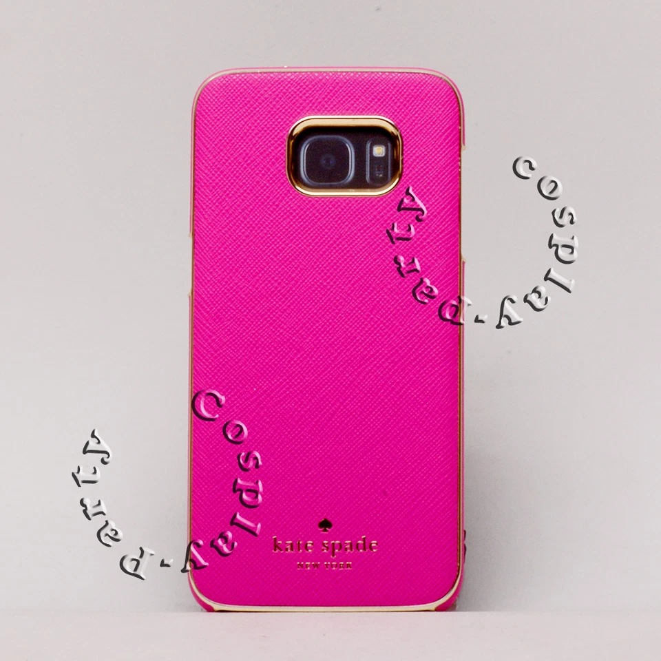 Kate Spade New York Wrap Case For Samsung Galaxy S7 Edge Saffiano Leather  Pink - Image 3 of 4
