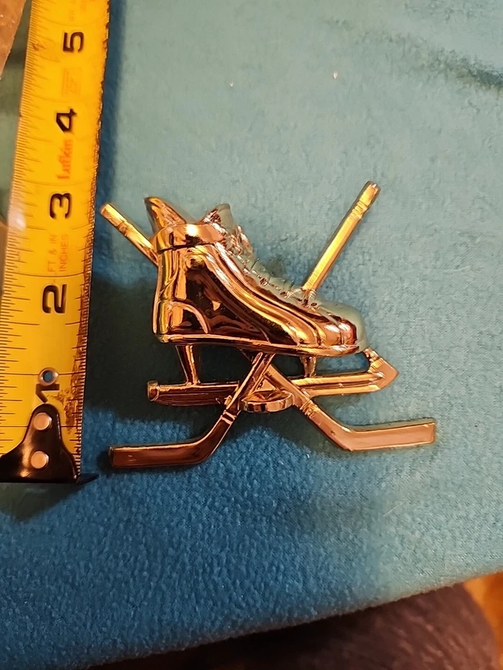 10 Hockey Skate Plaque Medallions - Imagem 4 de 4