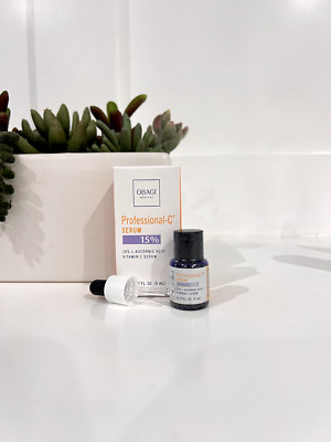 New Fresh Sealed Obagi Professional-C 15% Vitamin C Serum 5ml travel Size