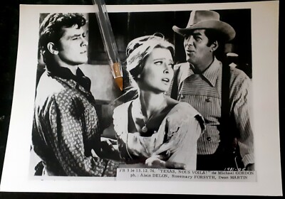 TEXAS NOUS VOILA _ Film _ Dean MARTIN _ Alain DELON _ Rosemary FORSYTH