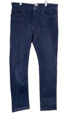 Flint And Tinder Pants Mens Size 36x34 Gray Slim Fit Corduroy Stretch USA Made