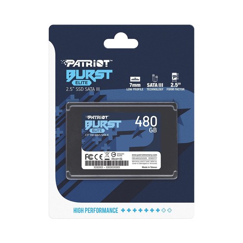 Patriot Burst Elite 120G 240G 480GB 960GB 1.92TB 2.5" SATA3 6GB/s SSD PC/MAC Lot - Picture 25 of 38
