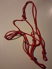 Knotenhalfter für Kaltblutpferde in rot